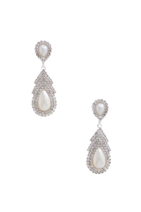 Teardrop Pearl Dangle Earring