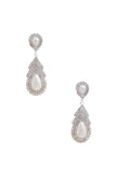 Teardrop Pearl Dangle Earring